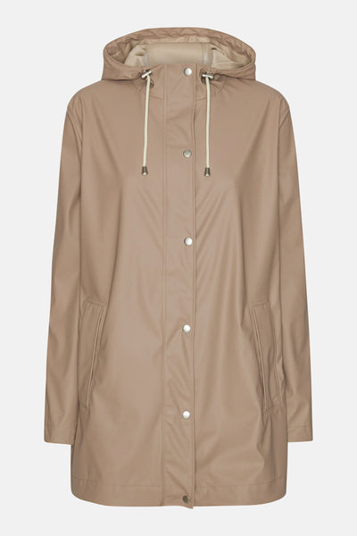 Light raincoat in atmosphere
