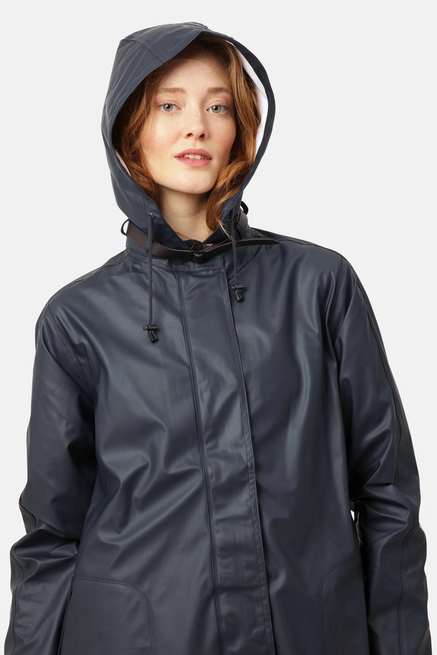 Rain 71 Raincoat in dark indigo