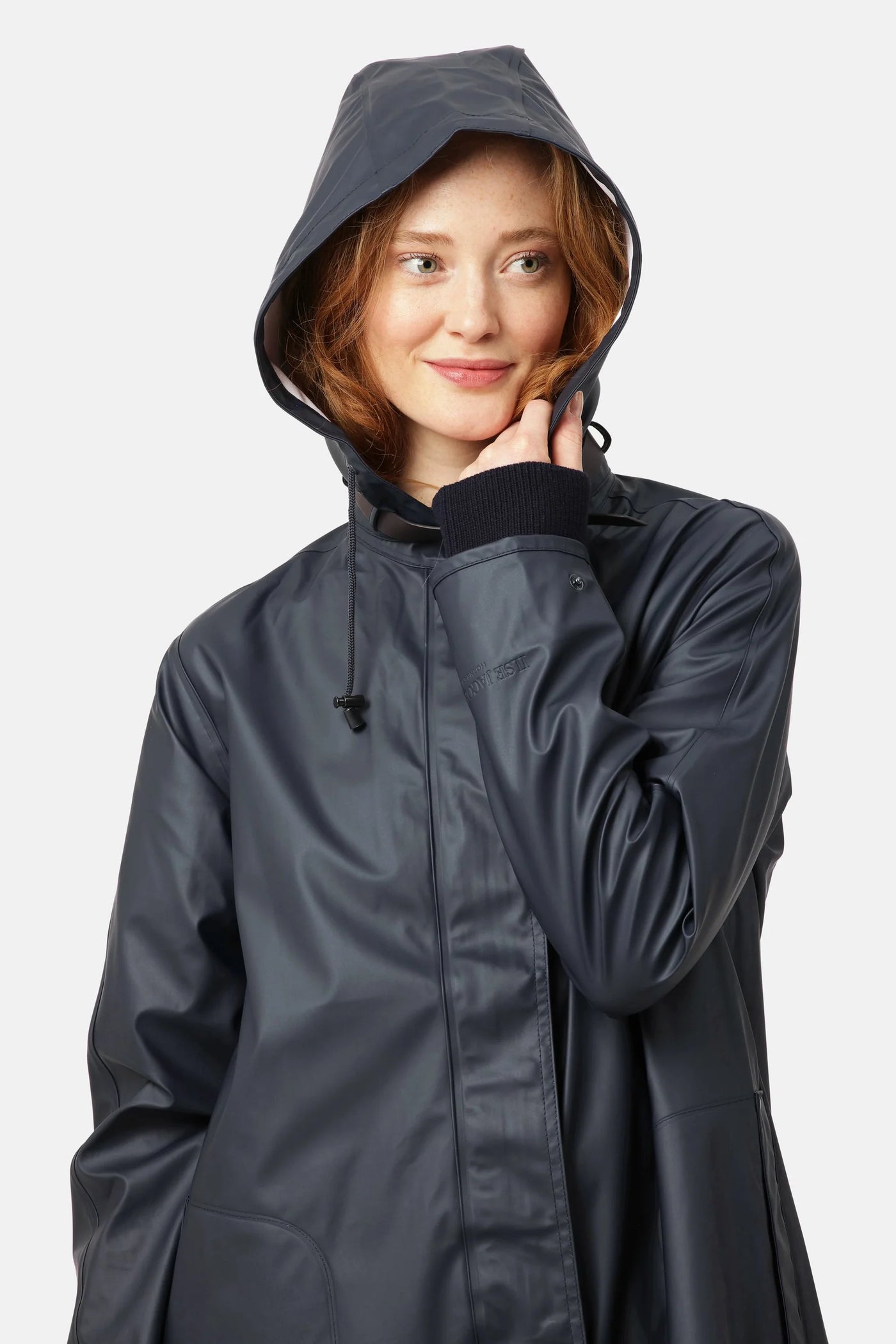 Rain 71 Raincoat in dark indigo