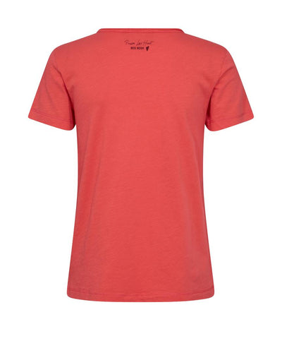 Astin basic tee in cayenne