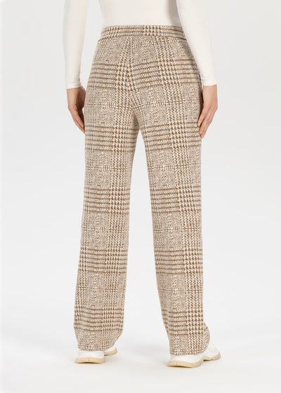 Whisper white plaid trousers