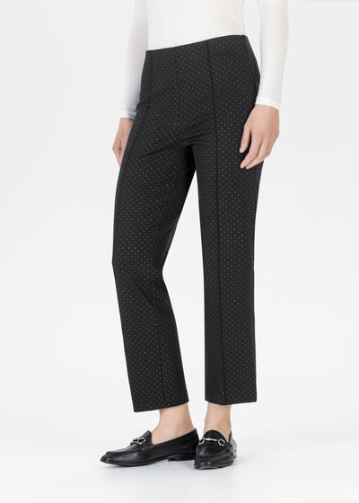 Leni black trousers with sparkle