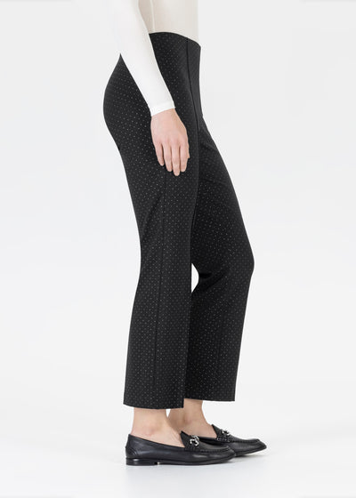Leni black trousers with sparkle