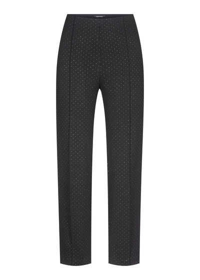 Leni black trousers with sparkle