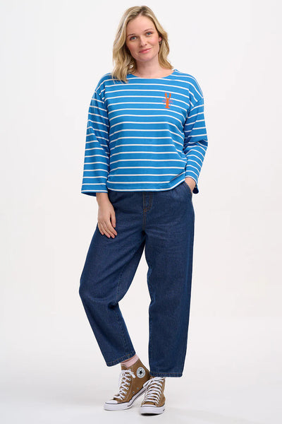 Billie breton top  in french blue
