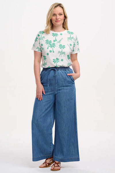 Roksanda wide leg denim trousers