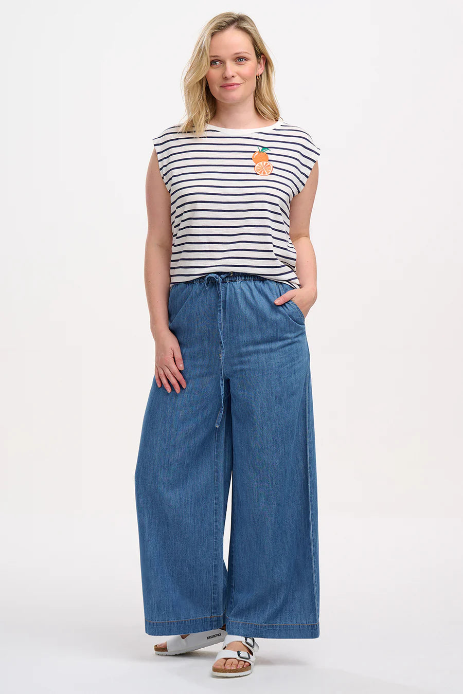 Chrissy relaxed tank T shirt