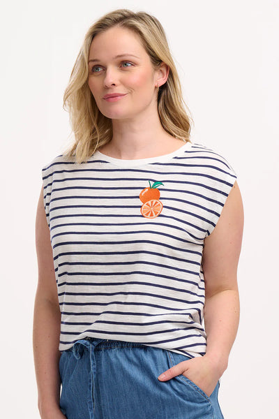 Chrissy relaxed tank T shirt