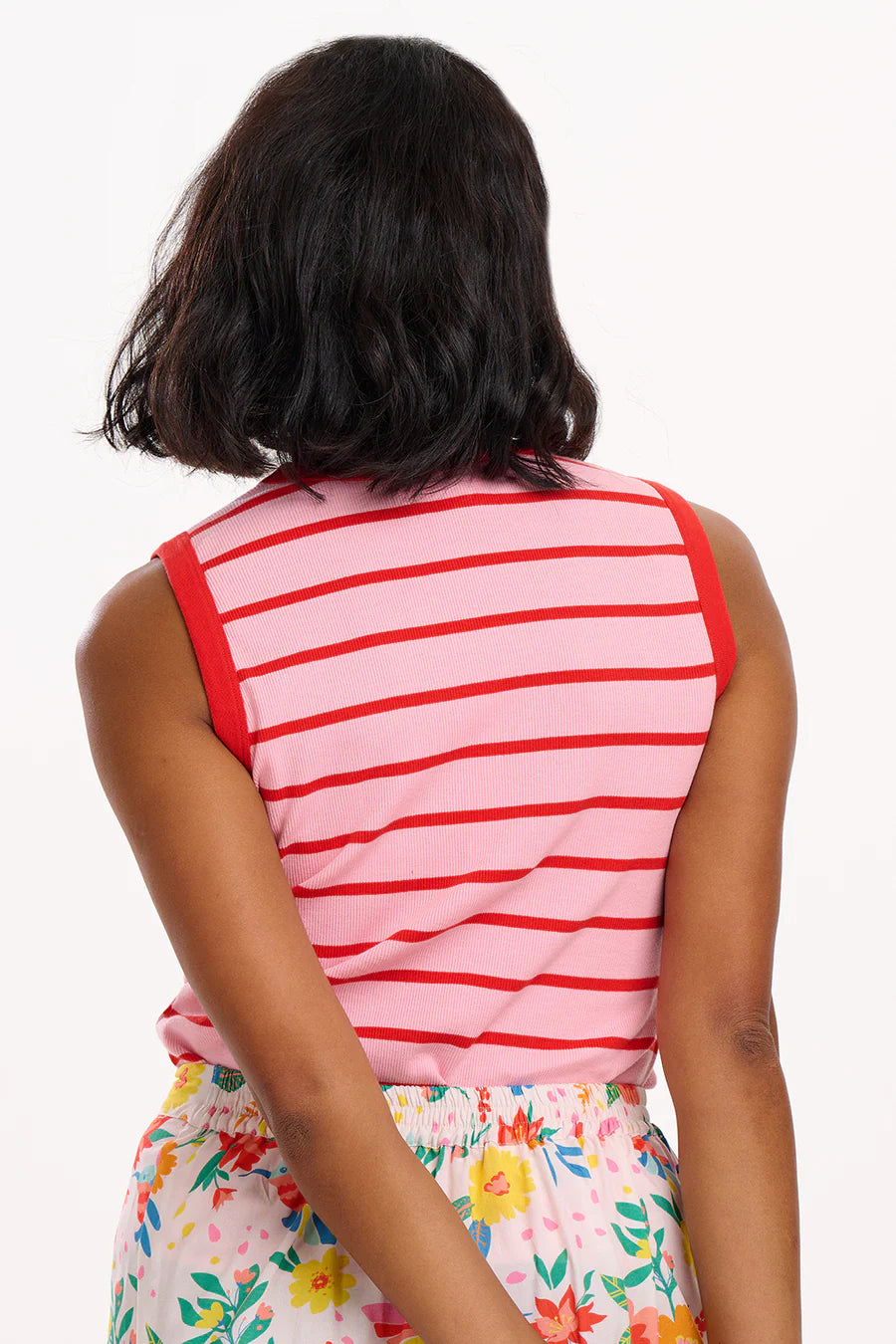Ruth fitted vest top