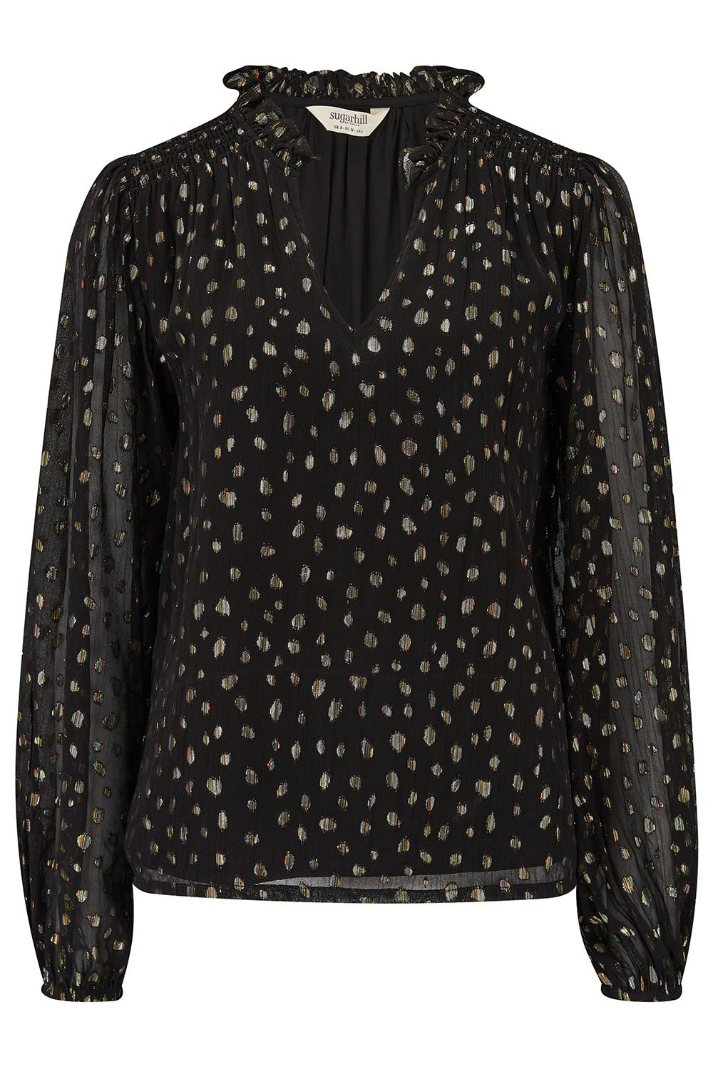 Electra shirred shirt