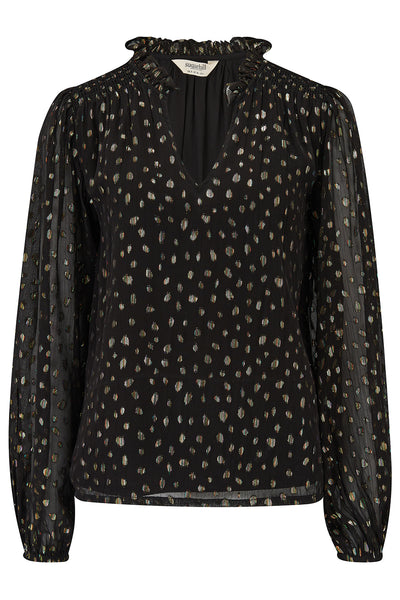 Electra shirred shirt
