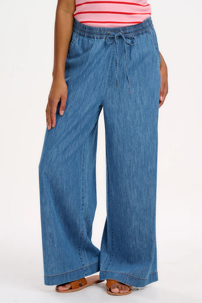 Roksanda wide leg denim trousers