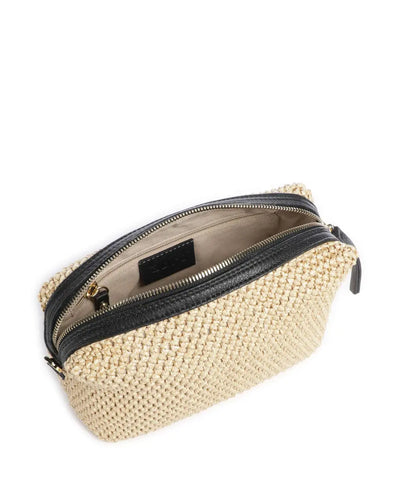 Maglia raffia Kaia cross body bag