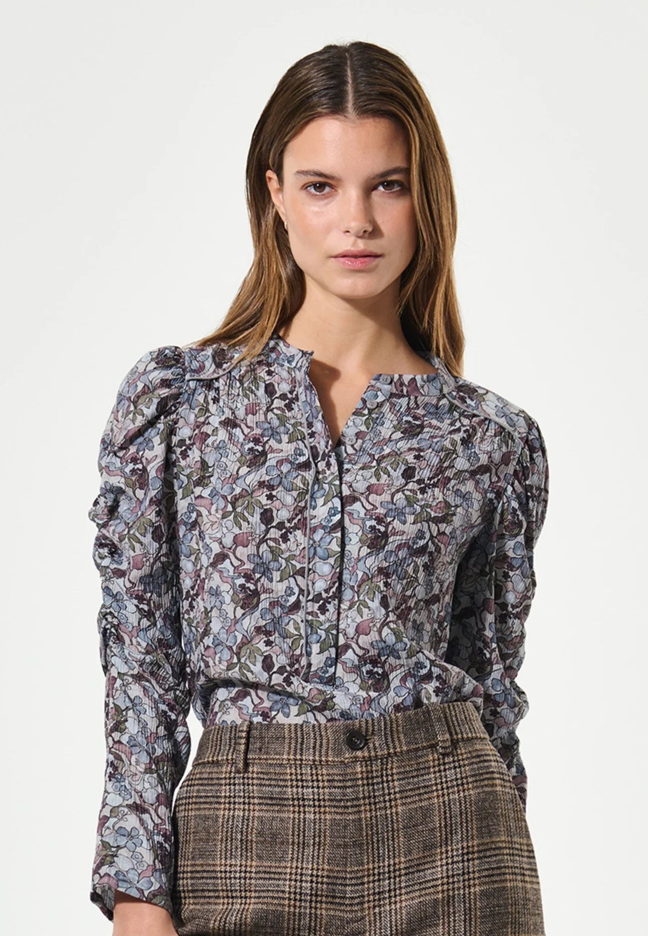 VistiDEA blouse- suntory print