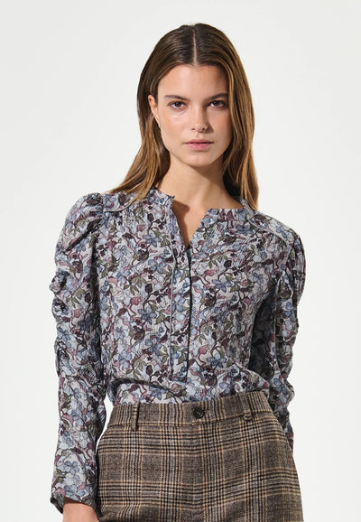 VistiDEA blouse- suntory print