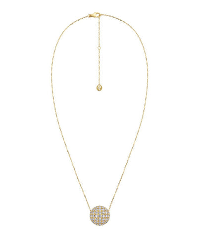 Bead sparkle necklace gold