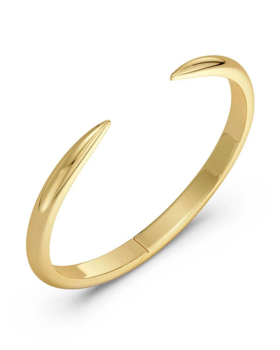 Crest bangle gold