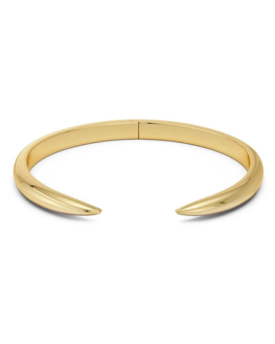 Crest bangle gold