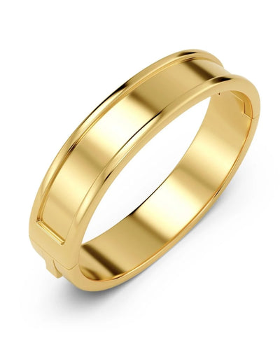 Frame bangle gold