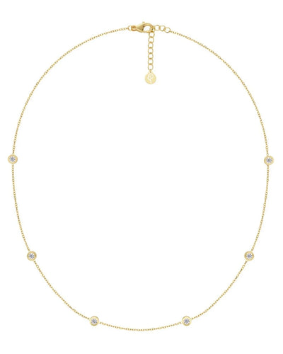 Stella mini necklace gold
