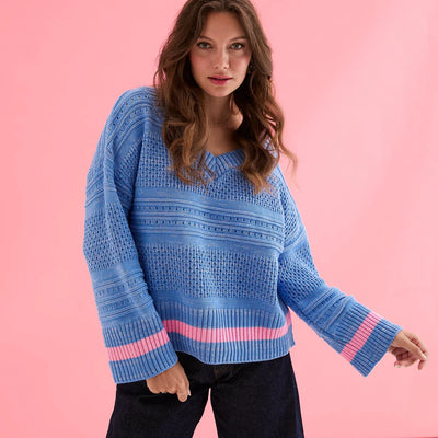 Judith jumper in blue