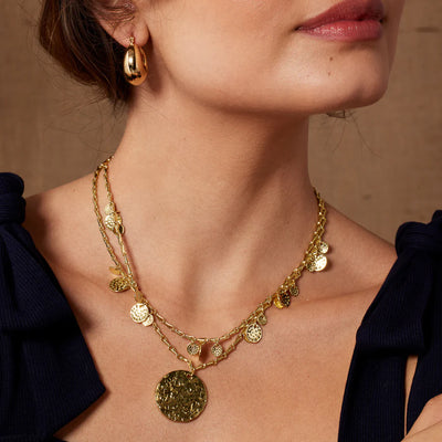 Spice court gold necklace