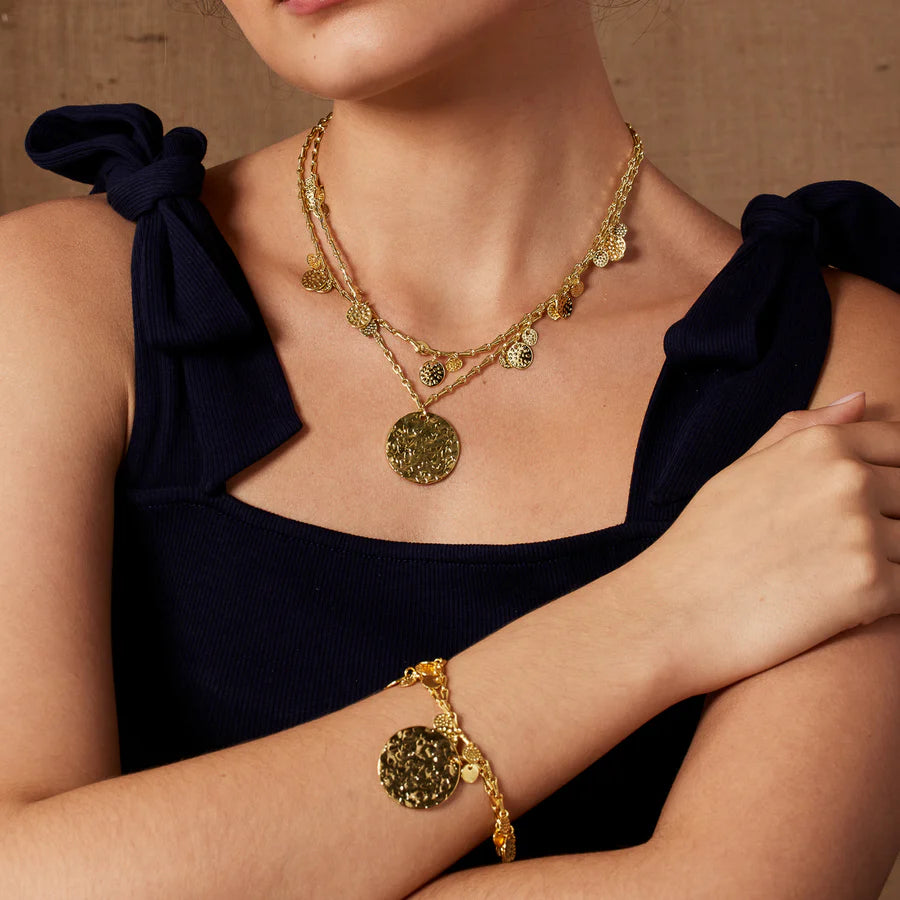 Spice court gold necklace